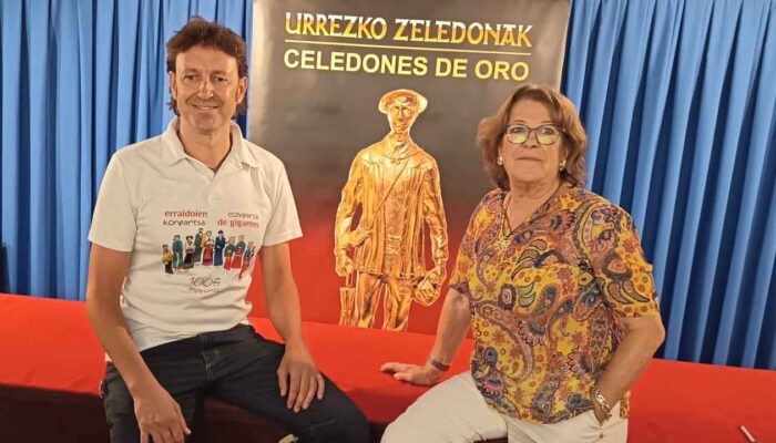 La Comparsa de Gigantes y Cabezudos y Txaro Iturralde, Celedones de Oro 2026