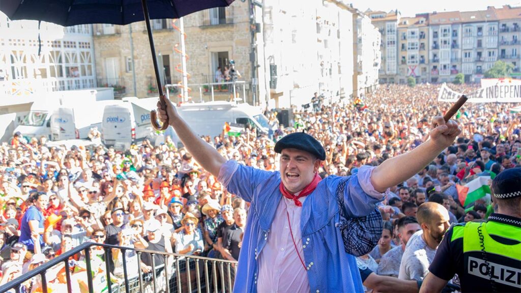 ¿Quieres vivir la Bajada de Celedón desde la balconada de San Miguel? Se sortean 50 invitaciones dobles